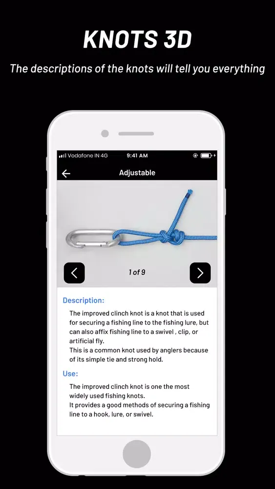 Zrzuty ekranu Knot 3D : How To Tie Knots