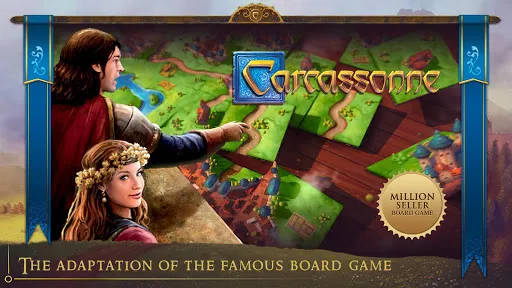Capturas de tela do Carcassonne: Tiles & Tactics