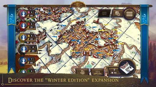 Capturas de tela do Carcassonne: Tiles & Tactics