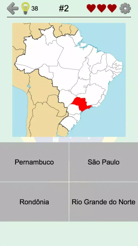 Brazilian States 스크린샷