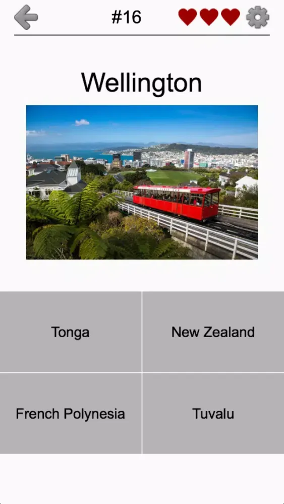 Capitals - Geography Quiz应用截图