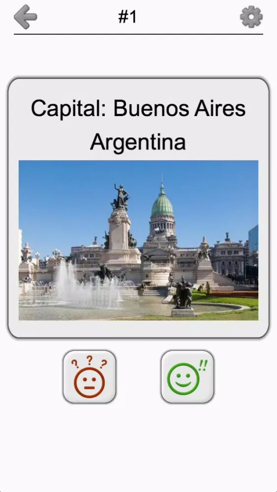 Capitals - Geography Quiz应用截图