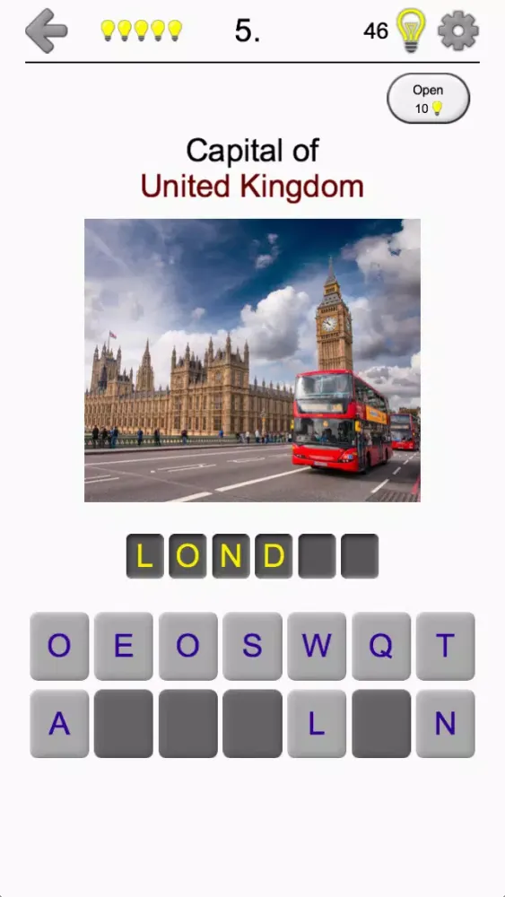 Capitals - Geography Quiz应用截图