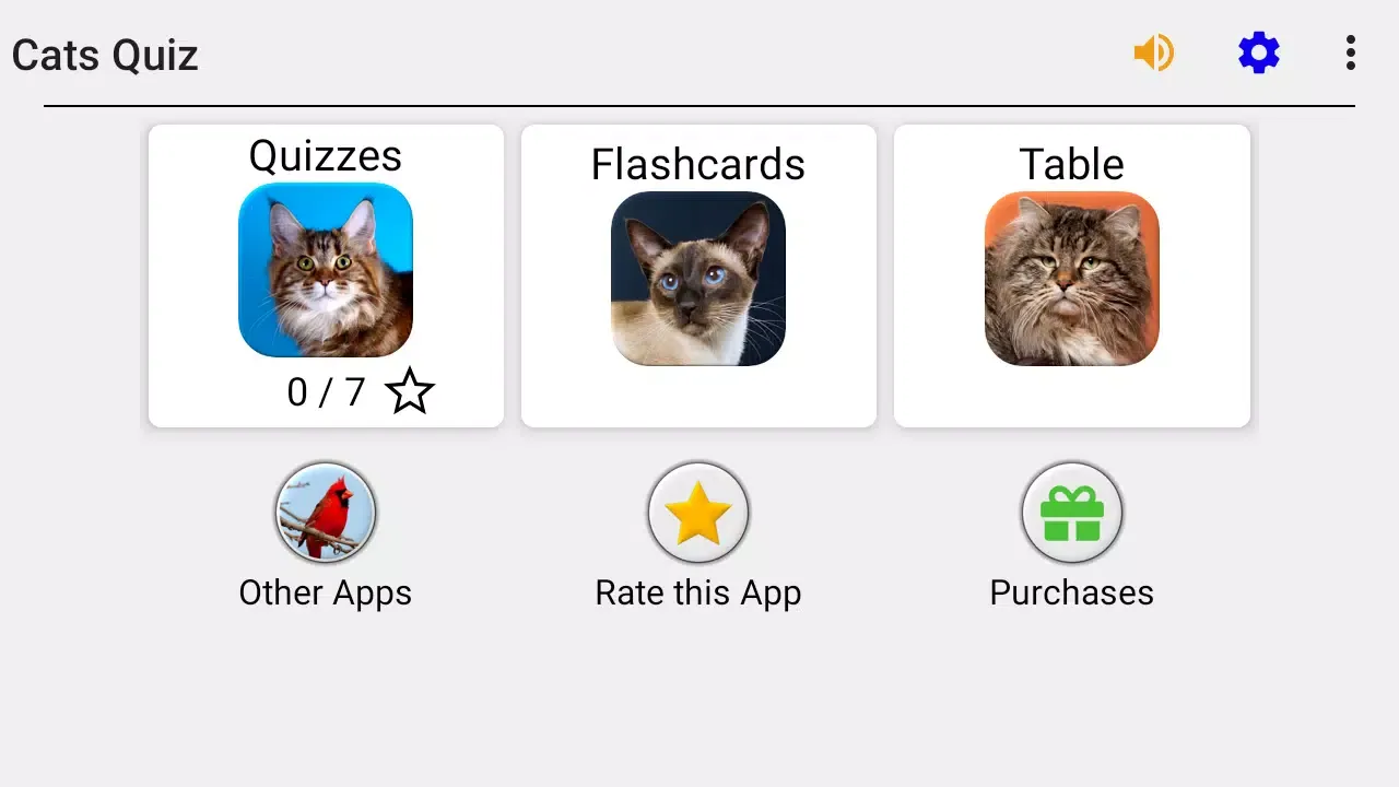 Cats Quiz स्क्रीनशॉट