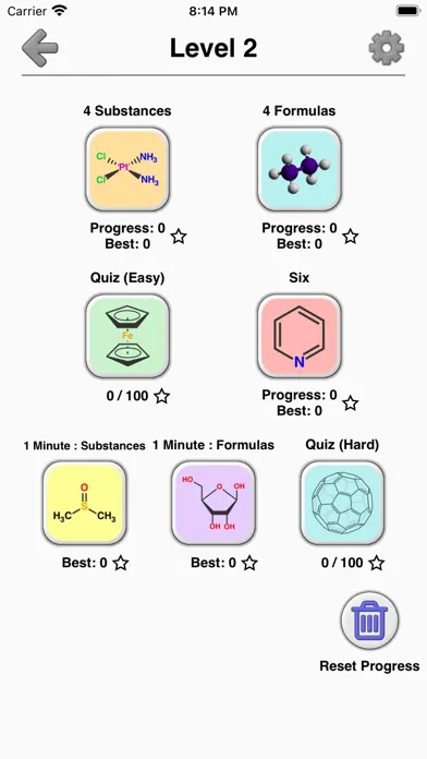Chemical Substances: Chem-Quiz स्क्रीनशॉट