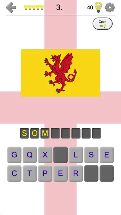 Counties of England Quiz应用截图