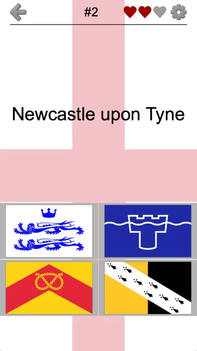Counties of England Quiz应用截图