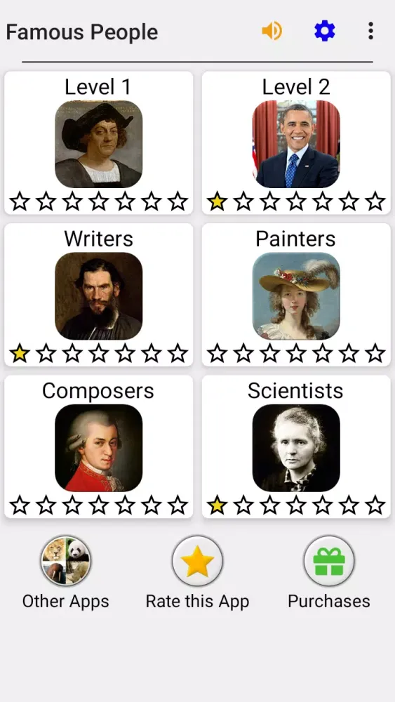Famous People Screenshots