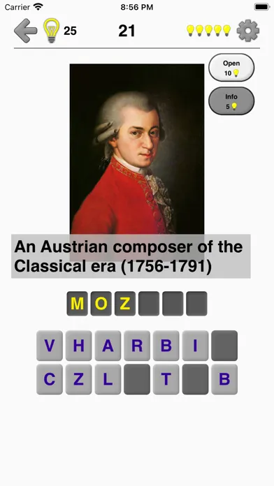 Famous People - History Quiz Ekran Görüntüleri