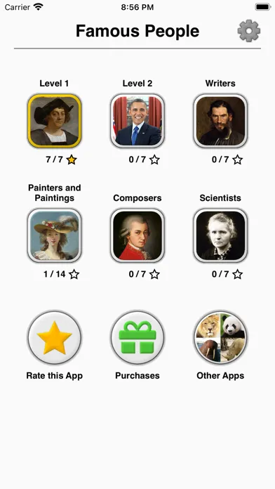 Famous People - History Quiz Ekran Görüntüleri