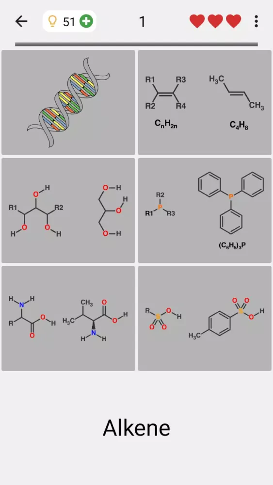 Functional Groups Screenshots