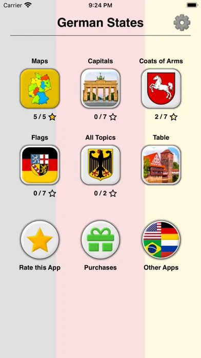 German States - Geography Quiz 스크린샷