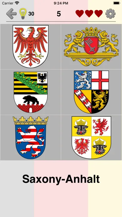 German States - Geography Quiz 스크린샷