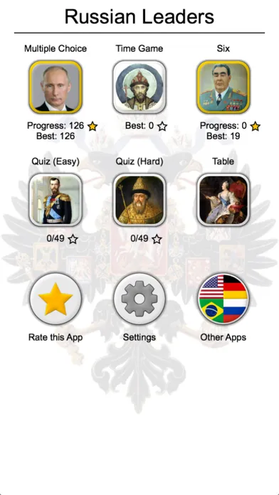 ภาพหน้าจอของ Russian and Soviet Leaders