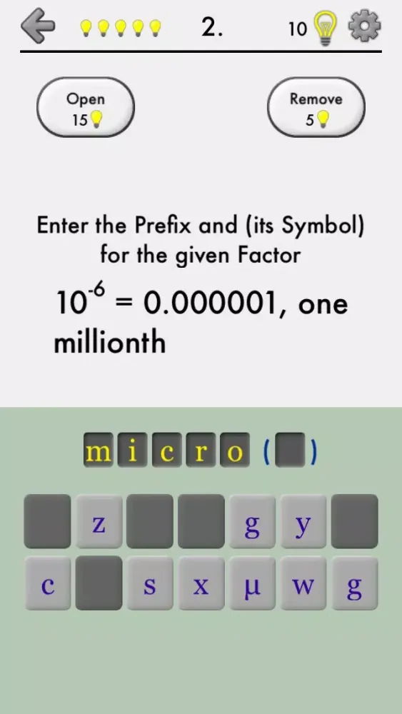 SI Units Prefix: Metric, Greek and Latin Number and Binary Prefixes from Milli to Giga应用截图
