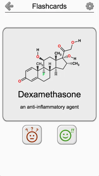 Tangkapan skrin Steroids - Chemical Formulas