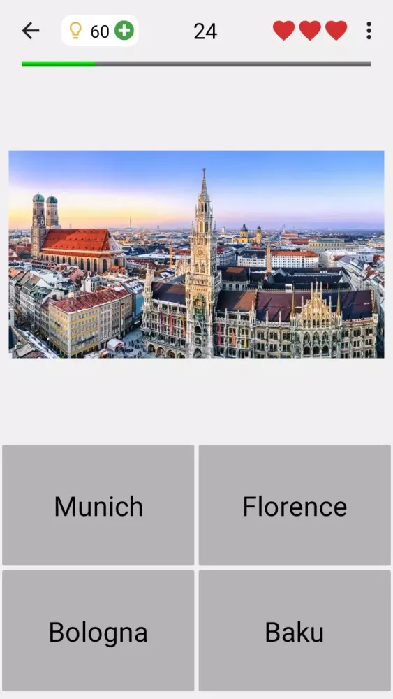 Cities of the World Photo-Quiz Screenshots