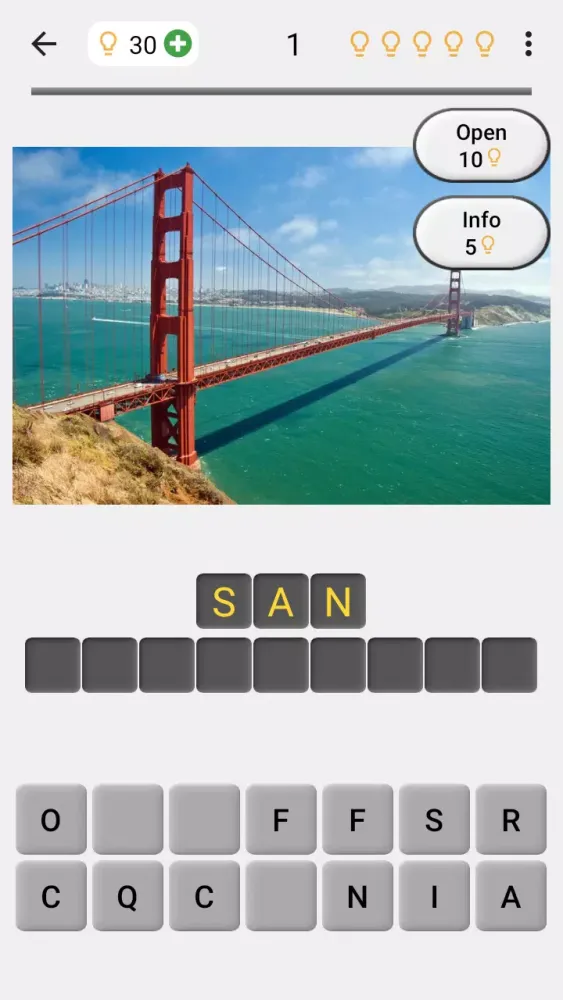Cities of the World Photo-Quiz Screenshots