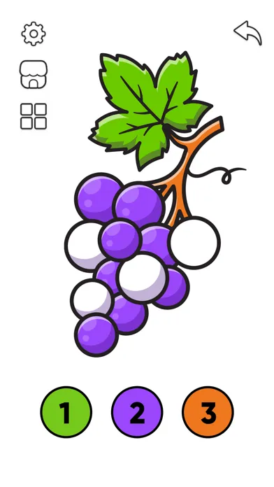 Capturas de tela do ASMR Coloring Book: Paint Game