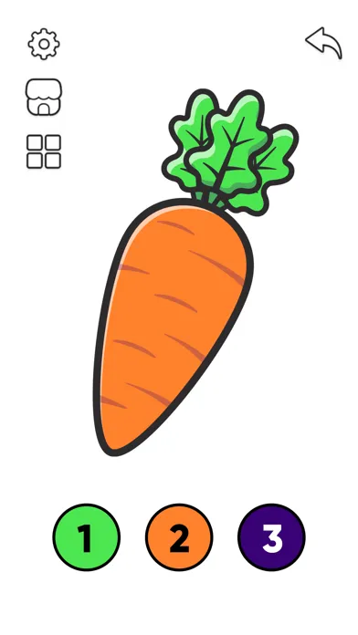 Capturas de tela do ASMR Coloring Book: Paint Game