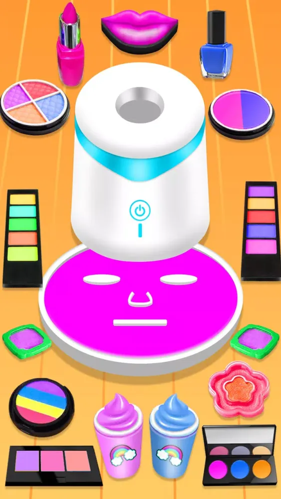 DIY Face Mask Makeup Girl Game应用截图