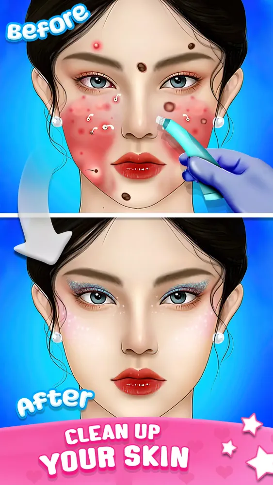 ASMR Doctor Game: Makeup Salon应用截图