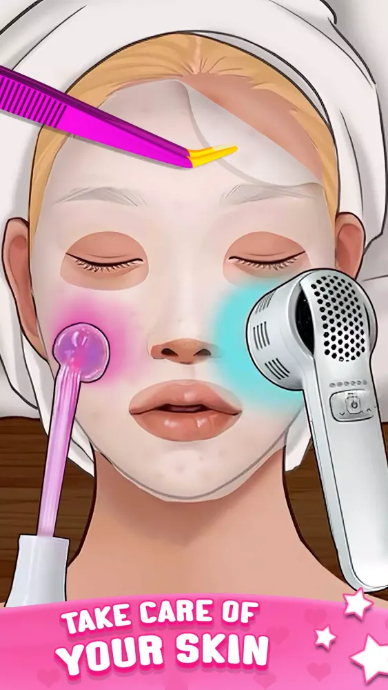 ASMR Doctor Game: Makeup Salon应用截图