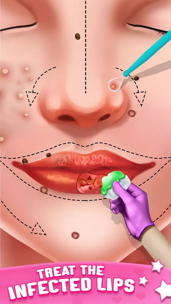 ASMR Doctor Game: Makeup Salon应用截图