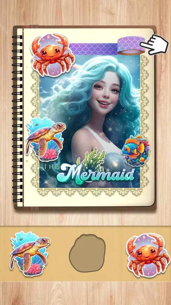 Tangkapan skrin ASMR Scrapbook