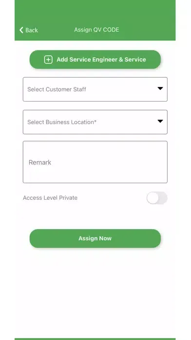 Tangkapan skrin QVCODE (Quick Validator Code)