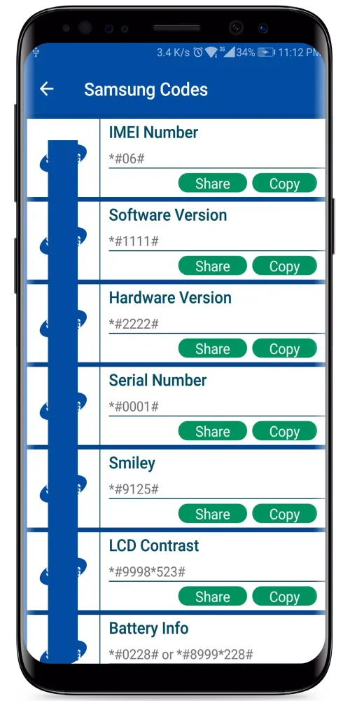 ภาพหน้าจอของ Secret Codes