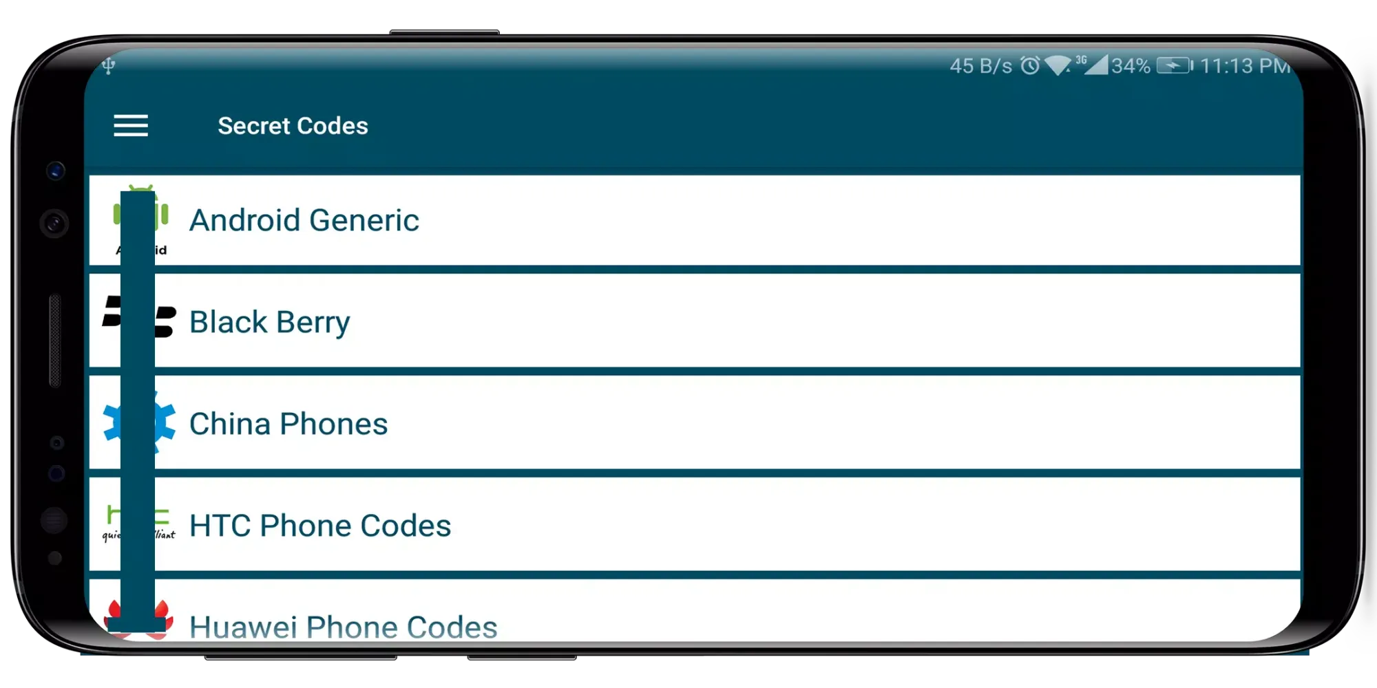 ภาพหน้าจอของ Secret Codes