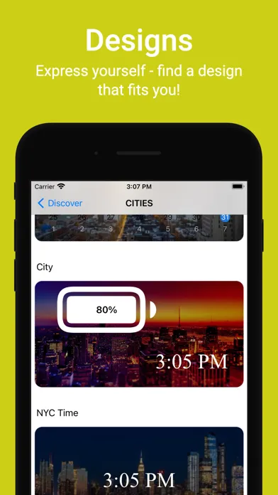 Tangkapan skrin Widgets for Me
