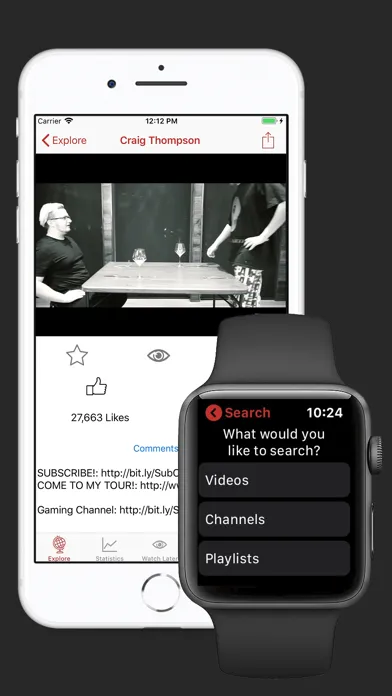 Ảnh chụp màn hình của Minitube for Youtube