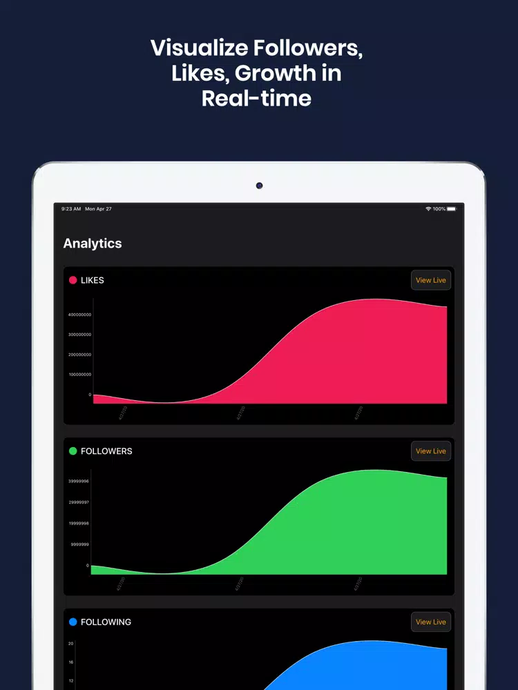 صور TikTracker for Viral iPad 