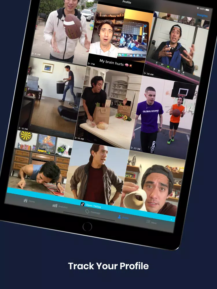 صور TikTracker for Viral iPad 