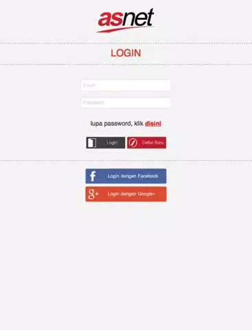 asnet iPad  سکرین شاٹس