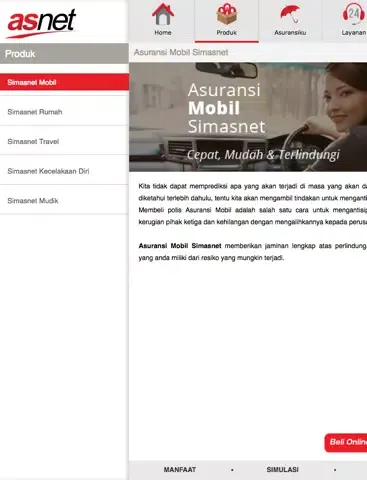 asnet iPad  سکرین شاٹس