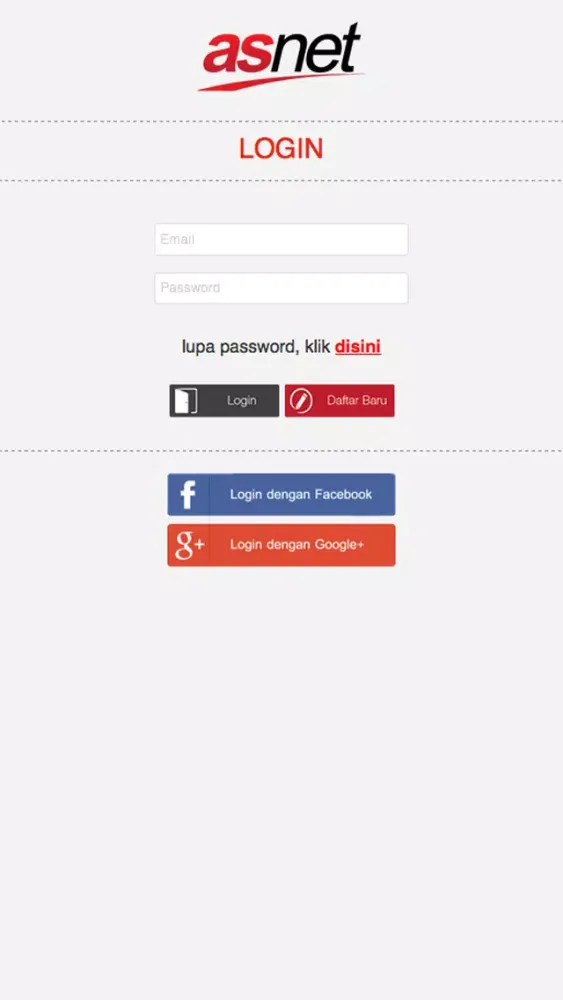 asnet سکرین شاٹس