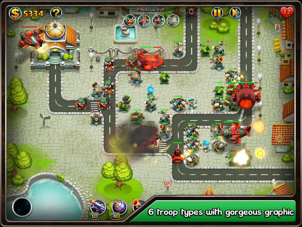 Capturas de pantalla de Toon Tactics TD - Ambush iPad 