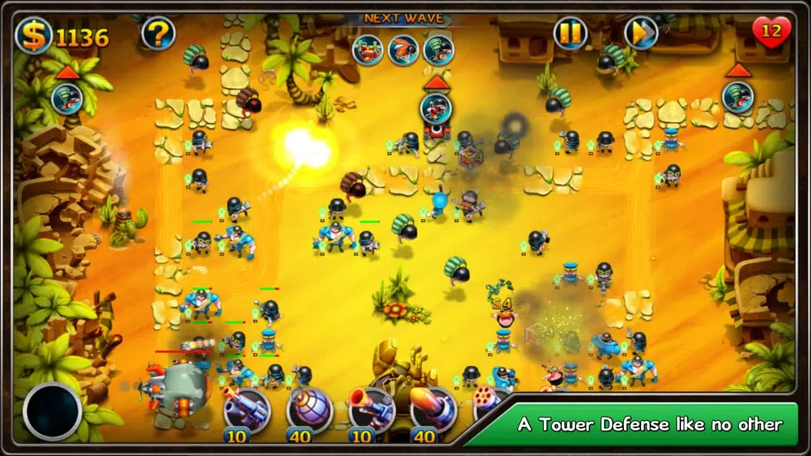 Capturas de pantalla de Toon Tactics TD - Ambush