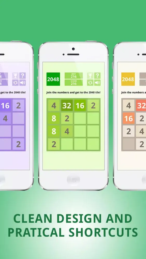 2048 Colors Tile Puzzle Game: Challenge your brain 스크린샷