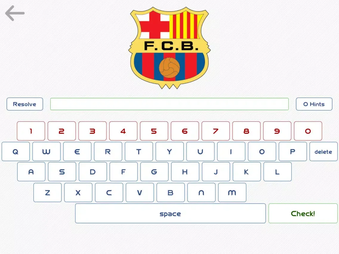 Football Soccer Logos Quiz iPad  스크린샷