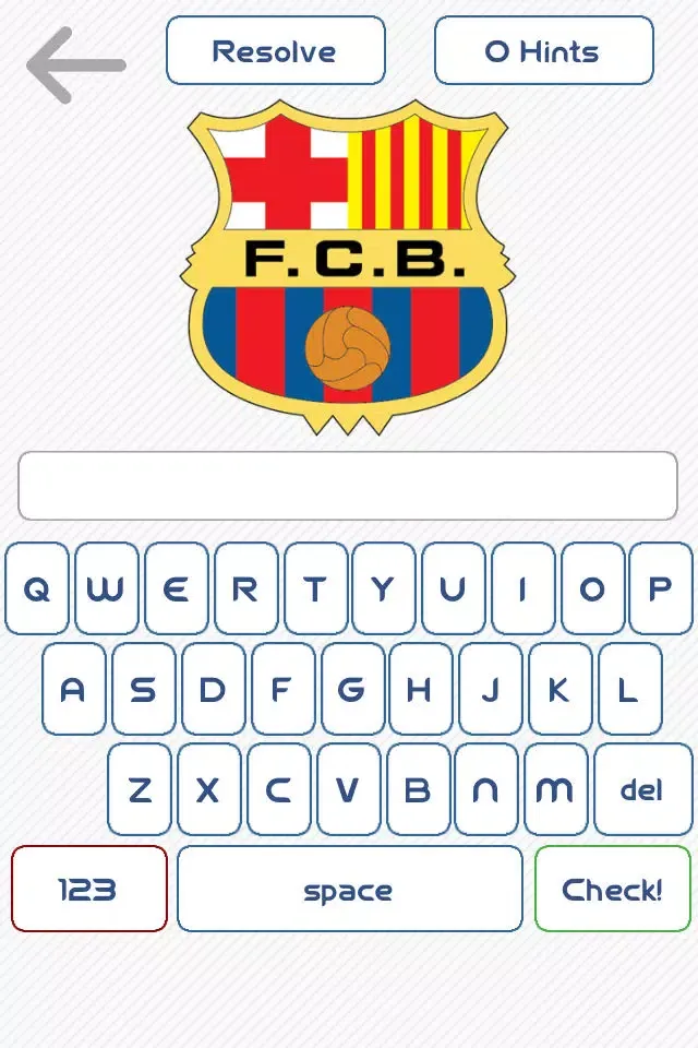 Football Soccer Logos Quiz 스크린샷