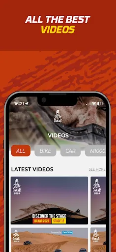 Dakar Rally Screenshots