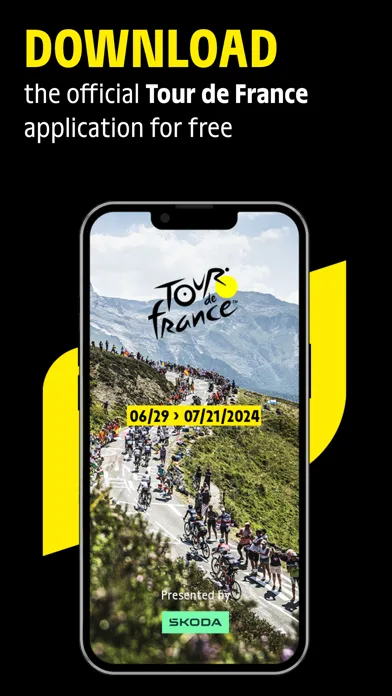 ภาพหน้าจอของ Tour de France by ŠKODA