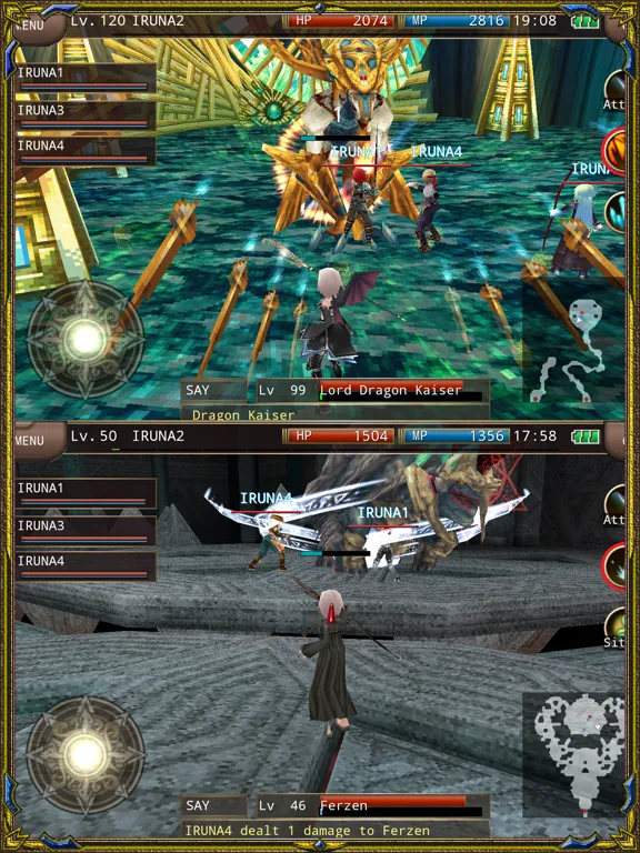 RPG IRUNA Online MMORPG iPad  স্ক্রিনশট