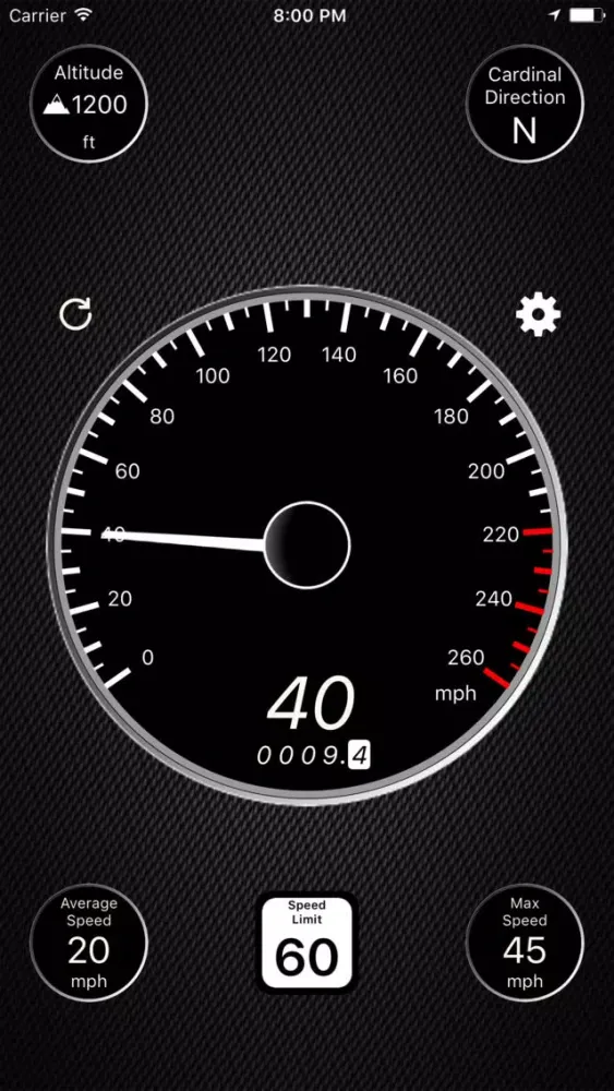 Speed Limit. GPS Speedometer应用截图