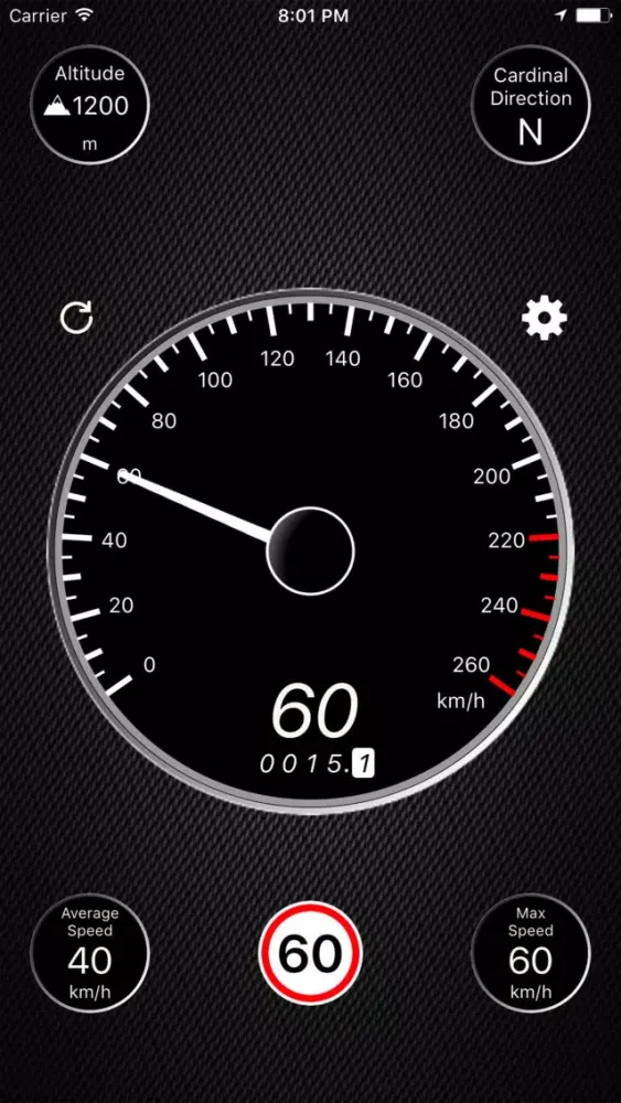 Speed Limit. GPS Speedometer应用截图