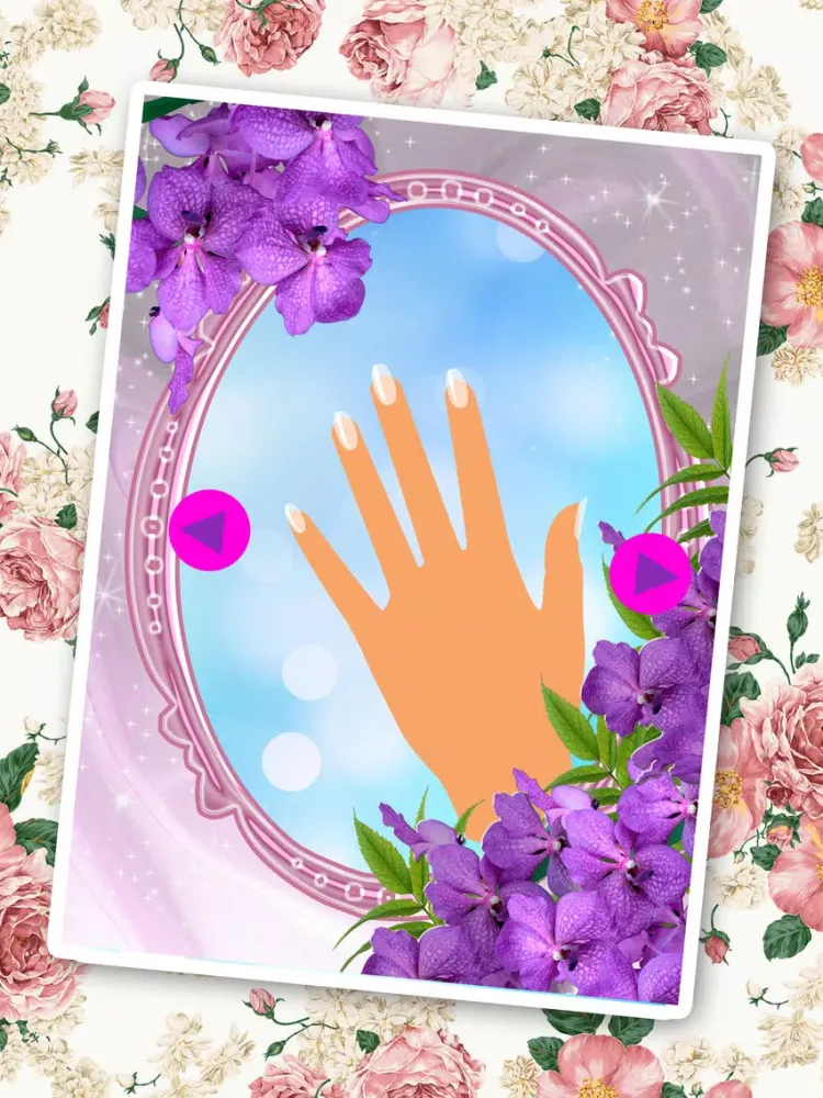 Capturas de tela do Nail Art Salon Girls - Free Manicure Beauty Hands Makeover DressUp games for kids iPad 